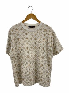 LOUIS VUITTON◆Tシャツ/L/コットン/WHT/総柄/RM232M NPG HPY15W