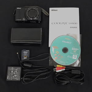 1円 Nikon COOLPIX S9100 4.5-81.0mm 1:3.5-5.9 コンパクトデジタルカメラ