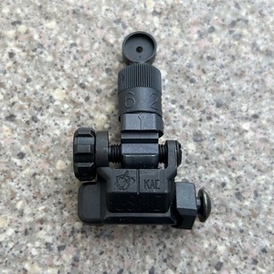 米軍　KAC 200-600 Meter Micro Flip-Up Rear Sight USMC リアサイト 検) ナイツ Knight