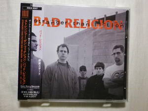 『Bad Religion/Stranger Than Fiction+1(1994)』(1994年発売,ESCA-6057,廃盤,国内盤帯付,歌詞対訳付,メロコア,Punk)