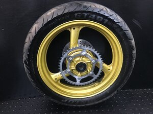 YAMAHA R1-Z　　純正リアホイール スプロケット ディスクローター　 （検索 3XC 1KT TZR250 RZ RD TDR FZR R1Z ヤマハ 2スト実動車両より♪