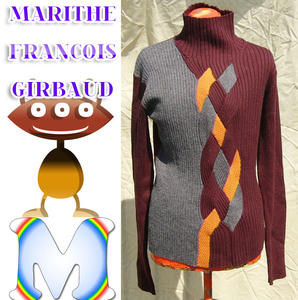 即決◆MARITHE FRANCOIS GIRBAUD◆クルットマルンkt◆M◆古着