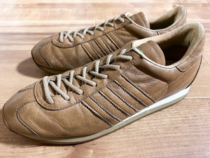 オールド、レア! ADIDAS アディダス COUNTRY 0 FG カントリー ブラウン 2001年製 26.5cm US8.5 オリジナル ビンテージ フランス タバコ