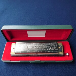 ■古道具 HOHNER 270 ホーナー ハーモニカ ドイツ製 ケース付 美品