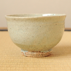 横井米禽 古萩写 茶碗 秀逸作 名古屋の数寄者 （ 熊川写 ）