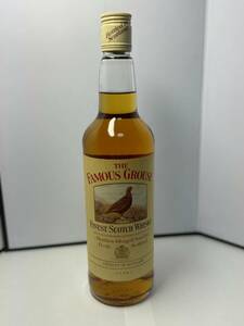 ☆蔵出し！未開栓古酒！スコッチウイスキー THE FAMOUS GROUSE フェイマスグラウス 特級 750ml 43%