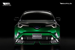 【WALD SPORTS-LINE】 TOYOTA C-HR ZYX10 / NGX50（H28.12~） フロントスポイラー トヨタ CHR スポイラー エアロ バンパー