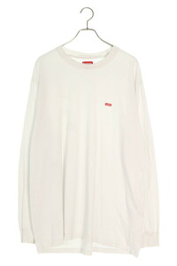 シュプリーム 長袖カットソー Small Box L/S Tee サイズ:XL スモールボックスロゴ長袖カットソー 中古 OM10