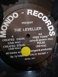 90s ハウス 12 The Leveller Created Equal Free town 