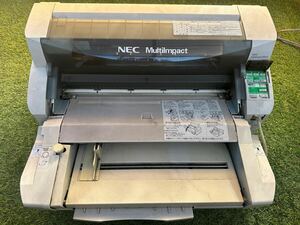 NEC (PR-D700LA) 中古ドットインパクトプリンタ　通電確認のみ　動作未確認