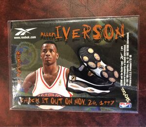 【allen iverson】97-98 skybox premium reebok 