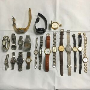 豪華 20点 GUCCI CASIO Baby-G SEIKO LUCENT TECHNOS CYMA Folli Follie ALBA Guy Laroche 腕時計 クォーツ 手巻き 1円スタート