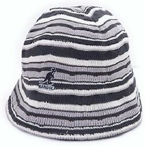 [並行輸入品] KANGOL カンゴール OPTICAL STRIPE BELL HAT オプティカル ストライプ ヴェール ハット