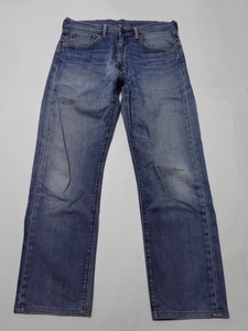 ●リーバイス LEVIS デニム 505 W32 革パッチ ●1223●