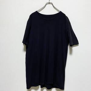 アメリカ古着　半袖　Tシャツ　無地　ブラック　US古着　【I1210】