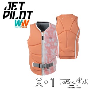 ジェットパイロット JETPILOT 2023 レディース ライフジャケット 送料無料 ザーラ X1 F/E ネオ ベスト JA23303CE ピーチ 10/M サップ