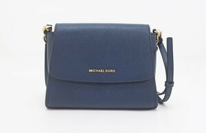 ◇美品【MICHAEL KORS マイケルコース】SOFIA 2WAYハンドバッグ 35F8G05S1L ネイビー