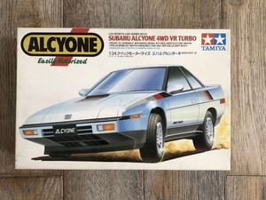 ◆送料込み◆『昭和レトロ』SUBARU ALCYONE 4WD VR TURBO 1/24 クイックモーターライズ スバル アルシオーネ 4WD 小鹿 タミヤ 未組立 