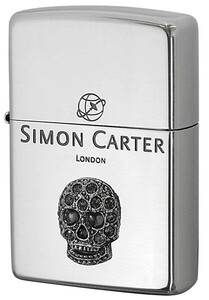 Zippo ジッポライター SIMON CARTER サイモン・カーター スカルメタルスワロフスキーSA ZP SCP-042