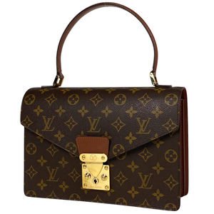 【ジャンク品】ルイ・ヴィトン Louis Vuitton コンコルド 手提げ ハンドバッグ モノグラム ブラウン M51190 レディース 【中古】