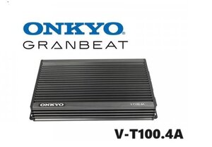 ■USA Audio■高級ブランド●オンキヨー ONKYO V-T100.4A 4ch Class AB●Max.2500W●保証付●税込