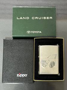 zippo ランドクルーザー 限定数 666個 限定品 LAND CRUISER 2004年製 TOYOTA 両面刻印 ランクル シルバー シリアルナンバー NO.296/666