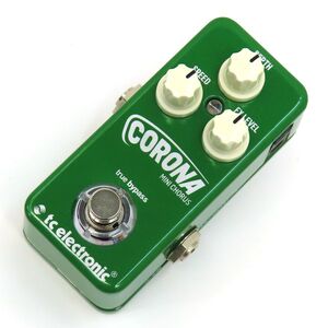 094s☆tc electronic ティーシーエレクトロニック CORONA MINI CHORUS ギター用 エフェクター コーラス ※中古