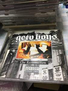 即決！GETO BOYS「THE RESURRECTION」NO JOE/DMG/SCARFACE/スカーフェイス