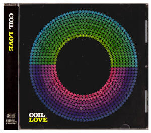 《CD+特典CD 日本ロック帯付》 コイル　love　COIL　2003年作　初回盤　宅録バンド日本代表　初回特典のCDシングル付