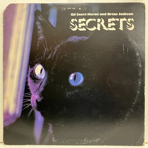 ■即決 FUSION Gil Scott Heron Brian Jackson / Secrets Ab1073 jf33028 米オリジナル、歌詞記載内袋 Angel Dust 収録