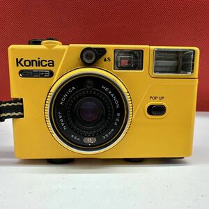 ▽ KONICA C35 EF3 コンパクトフィルムカメラ HEXANON 35mm F2.8 ジャンク コニカ