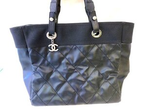 シャネル A34209 ■ パリビアリッツ MM 黒 ブラック レディース トートバッグ CHANEL □ 6G