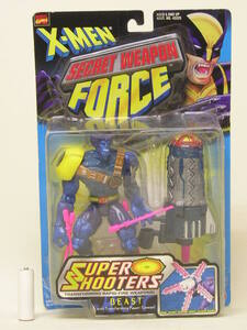 ■TOYBIZ MARVEL COMICS X-MEN SECRET WEAPON　FORCE SUPER SHOOTERS BEAST