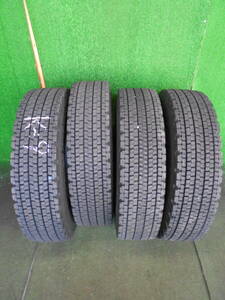 K-9 225/80R17.5 123/122L BS W900 再生 バリ山 4本set