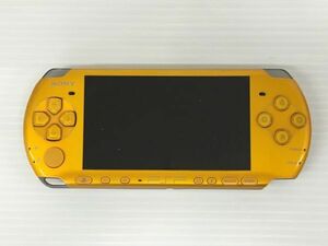 K18-040-0602-035【中古】SONY(ソニー) 携帯ゲーム機「PlayStation Portable/PSP」PSP-3000シリーズ ブライト・イエロー 本体のみ
