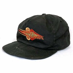 ハーレーダビッドソン ビンテージ キャップ ブラック HARLEY-DAVIDSON Vintage Cap Black