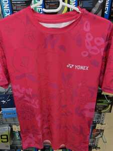 【16621 123 XO】YONEX（ヨネックス）ユニTシャツ ローズピンク XO 新品 未使用 タグ付き　バドミントン テニス 2023新商品