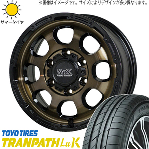 NBOX タント アルト スペーシア 165/55R15 ホイールセット | トーヨー トランパス LUK & グレイス 15インチ 4穴100