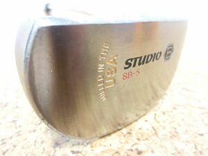 ♪BETTINARDI ベティナルディ STUDIO B SB-5 MILLED INTHE USA スタジオ パター 33インチ 純正スチールシャフト 中古品♪T0491