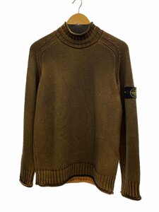 STONE ISLAND◆ニット・セーター(厚手)/S/ウール/BRW/7515561A8