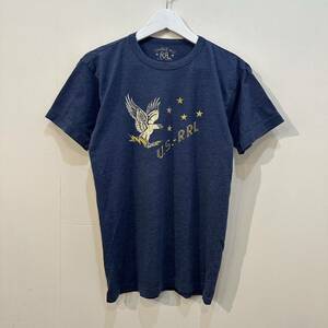 RRL Ralph Lauren Graphic T-Shirt Tee ダブルアールエル グラフィック プリント 半袖 Tシャツ イーグル スター 星 ビンテージ 加工 S