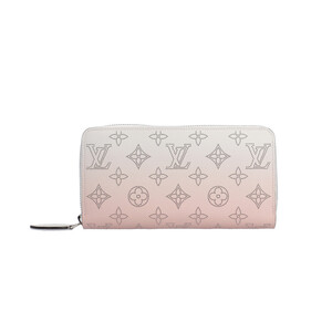 ルイヴィトン ジッピー モノグラムマヒナ 長財布 モノグラムマヒナ M80490 レディース LOUIS VUITTON 中古 美品