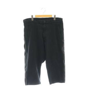 ワイスリー Y-3 M MEMORY PANT クロップド パンツ サルエル L/G 黒 ブラック /MI ■OS ■AD メンズ