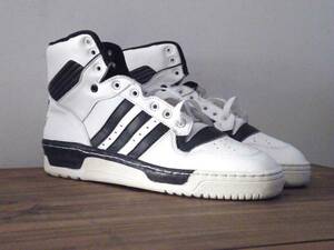 アディダス RIVALRY ハイカットモデル MADE IN FRANCE デッドストック スニーカー バスケットシューズ Patric Ewing フランス adidas レア