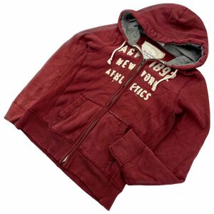 Abercrombie&Fitch ☆ スウェット ジップアップ パーカー L アメカジ ストリート 大人カジュアル 古着 アバクロンビー＆フィッチ■C352