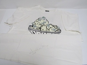 ☆ファレル直筆サイン入り☆ BBC ビリオネアボーイズクラブ BILLIONAIRE BOYS CLUB ICE CREAM Tシャツ 中古 XL Pharrell Williams