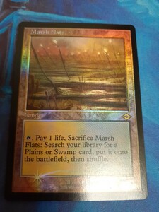 mtg　湿地の干潟　英語　旧枠　foil 