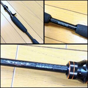 【格安】Daiwa/ダイワ STEEZ/スティーズ 641LXB-ST HERMIT/ハーミット 1ピース ベイトロッド バスロッド