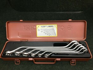 未使用 TONE トネ オフセット レンチセット ロングタイプ OFFSET WRENCH SET 45° LONG TYPE NO.2600M