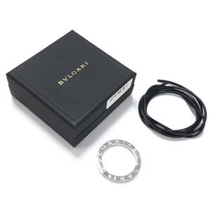 美品 BVLGARI ブルガリ キーリング SV925 ネックレストップ ペンダントトップ チャーム アクセサリー シルバー系